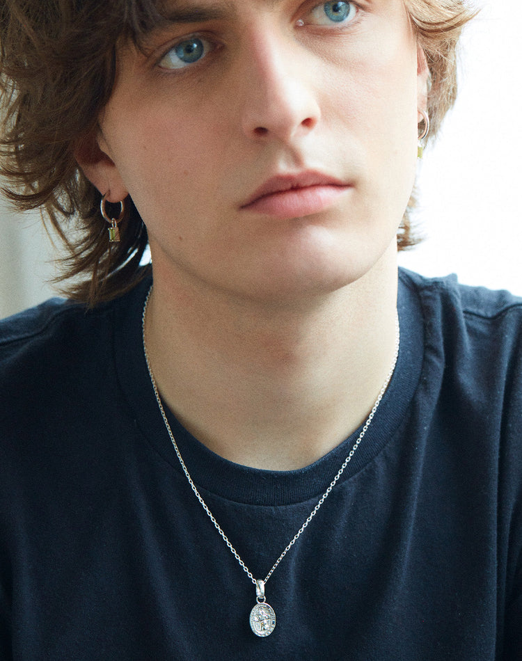 Christopher on Silver Charm Clip